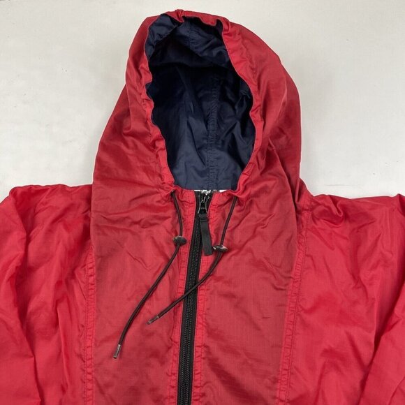 Helly Hansen Hooded 1/2 Zip Windbreaker Rain Jacket Men’s M Lightweight Vintage - Picture 13 of 13